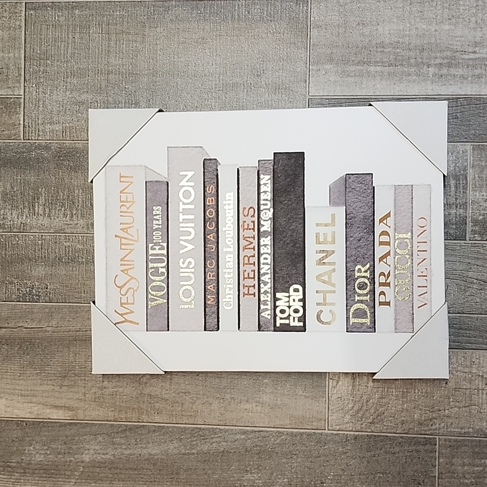 Designer brand wall art